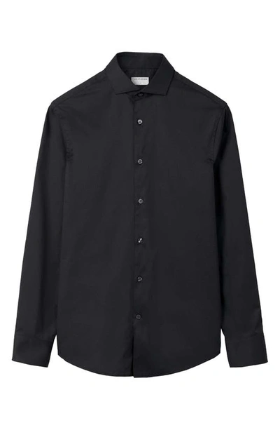 Shop Tiger Of Sweden Farrell 5 Slim Fit Button-up Shirt In Black