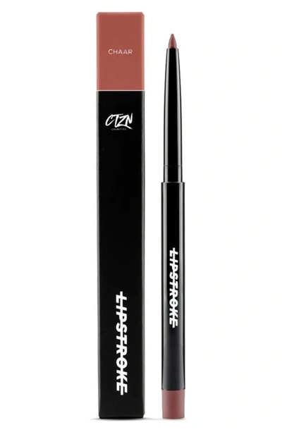 Ctzn Cosmetics Lipstroke Waterproof Lip Liner In Chaar