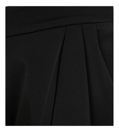 Shop Victoria Beckham Wide-leg Satin Trousers In Black
