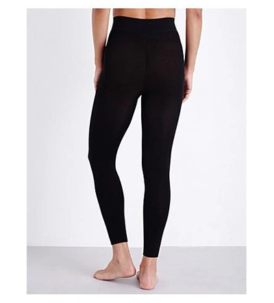 Shop Calvin Klein Women's 00 Black Retro Leggings