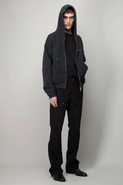 Flaneur Homme Flaneur Rivettes Zip-up Hoodie