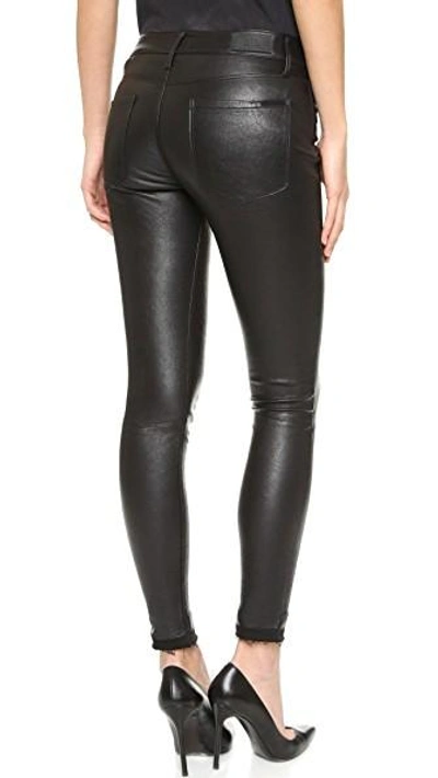 Shop Rta Prince Leather Jeans In Mystic