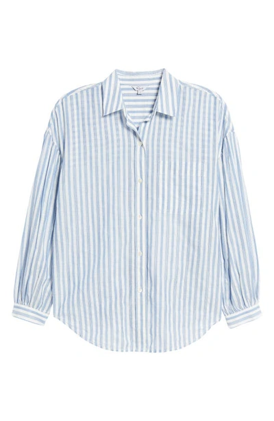 Shop Rails Janae Stripe Button-up Shirt In Lighthouse Stripe