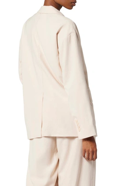 Equipment Single-breasted Blazer In Shifting Sand