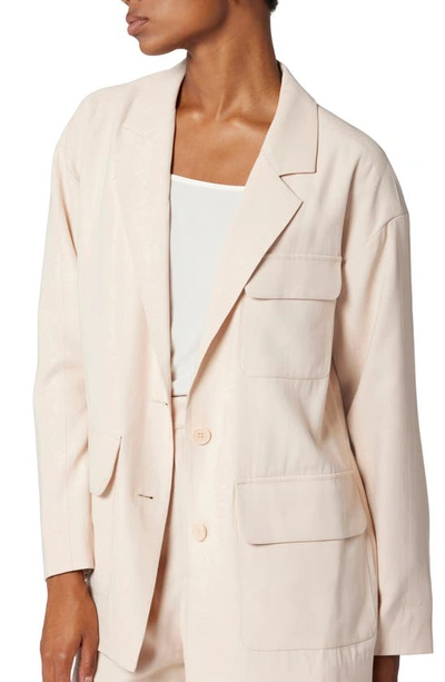 Equipment Single-breasted Blazer In Shifting Sand
