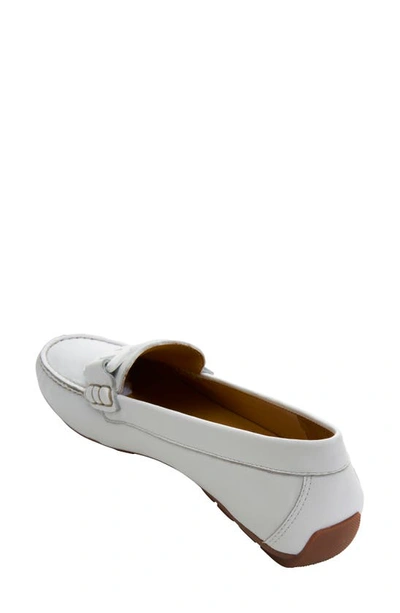 Shop Vaneli Aiker Driving Loafer In White