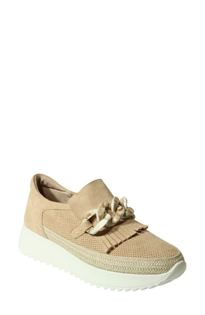 Shop Vaneli Qerene Platform Kiltie Sneaker In Nude