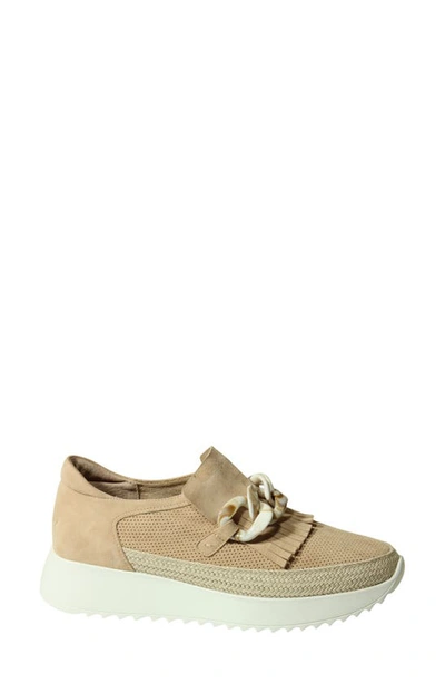 Vaneli Qerene Platform Kiltie Sneaker In Nude