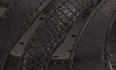 Shop Ecco 'flash' Sandal In Black Leather