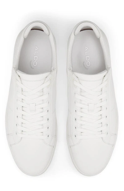 Aldo Mens Lace-up Manmade Casual And Fashion Sneakers In White