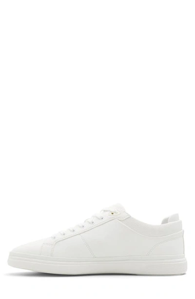 Aldo Mens Lace-up Manmade Casual And Fashion Sneakers In White