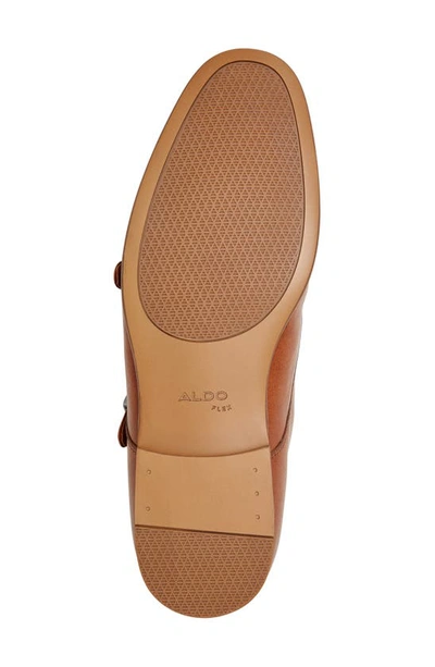 Aldo Cavafi Monk Strap Loafer In Cognac