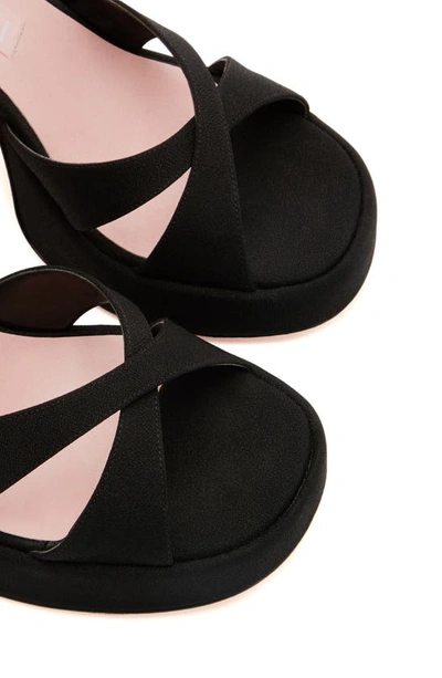 Shop Piferi Miranda Ankle Strap Platform Sandal In Black