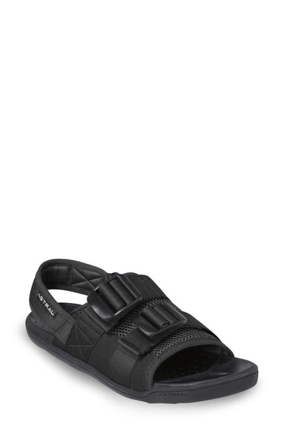 Shop Astral Pfd Water Friendly Sandal In Stealth Black