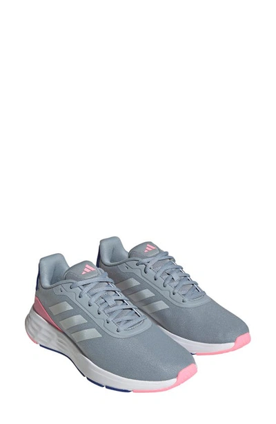 Adidas Originals Trace Sneaker In Grey/ Zero Met./ Pink