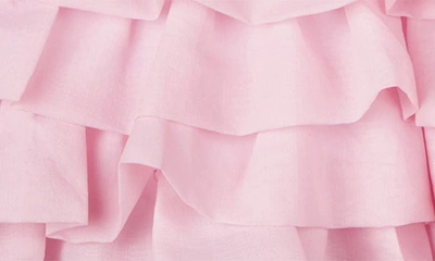 Joe-ella Kids' Ruffle Hem Dress In Pink