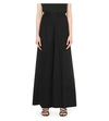 VALENTINO Wide High-Rise Silk Trousers