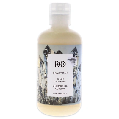 Shop R + Co Gemstone Color Shampoo For Unisex 8.5 oz Shampoo In Silver