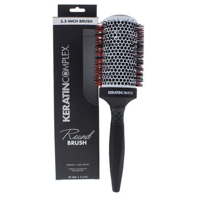 Shop Keratin Complex Thermal Round Brush For Unisex 3.5 Inch Hair Brush In Multi