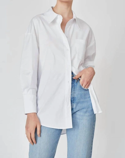 Shop Deluc Rizzo Shirt In White