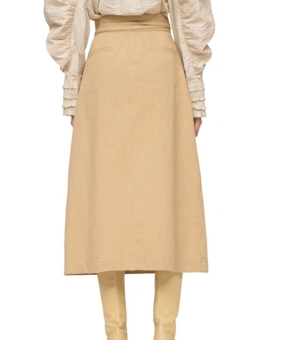 Shop Sea Therese Skirt In Sand In Beige