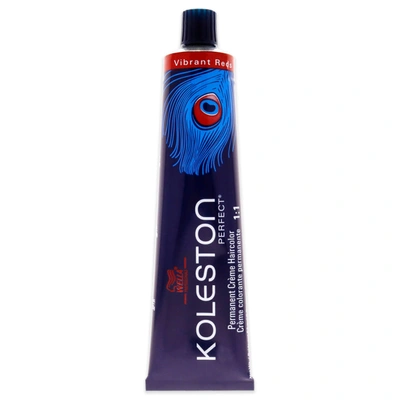 Shop Wella Koleston Perfect Permanent Creme Haircolor - 6 45 Dark Blonde-red Violet For Unisex 2 oz Hair Color In Purple