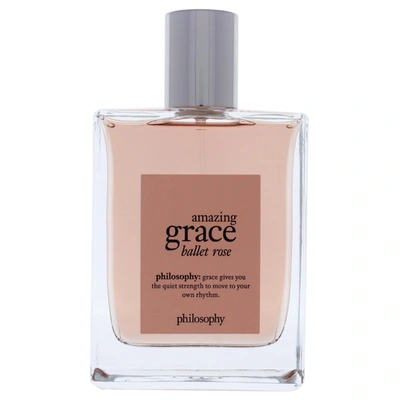 Shop Philosophy Amazing Grace Ballet Rose By  For Women - 4 oz Edt Spray In Pink