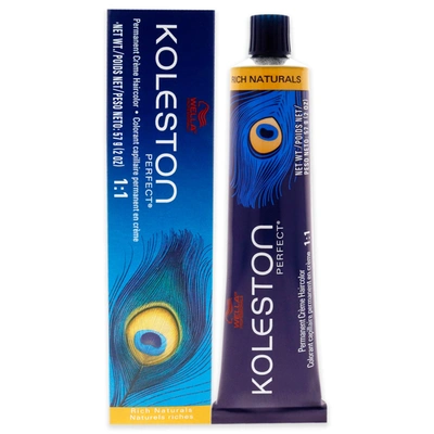 Shop Wella Koleston Perfect Permanent Creme Haircolor - 10 95 Lightest Blonde-cendre Red Violet For Unisex 2 oz In Blue