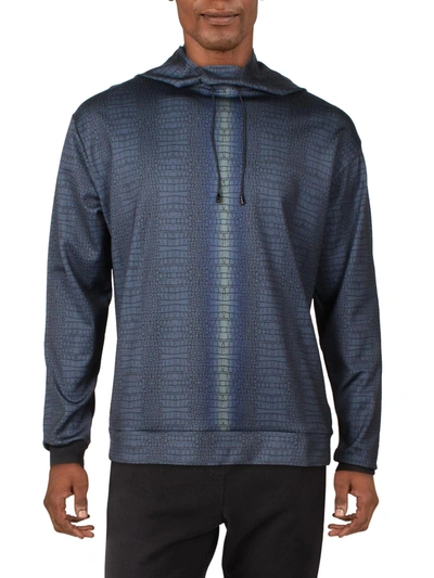 Shop Ultracor Ryder Mens Sweatshirt Fitness Hoodie In Blue