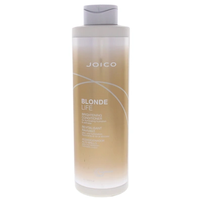Shop Joico Blonde Life Brightening Conditioner For Unisex 33.8 oz Conditioner In Silver