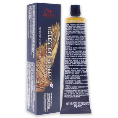 Shop Wella Koleston Perfect Permanent Creme Haircolor - 9 3 Very Light Blonde Gold For Unisex 2 oz Hair Color In Blue