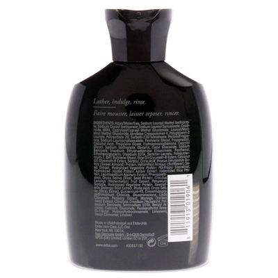 Shop Oribe Signature Shampoo For Unisex 2.5 oz Shampoo In Black