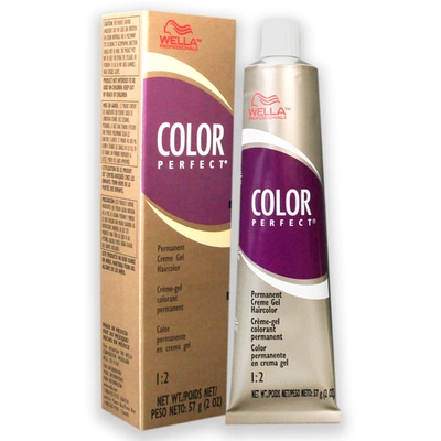 Shop Wella Color Perfect Permanent Creme Gel Hair Color - Bb Blonding Booster For Unisex 2 oz Hair Color In Red