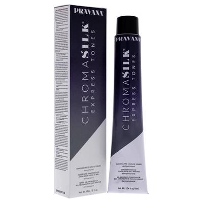 Shop Pravana Chromasilk Express Tones - Dark Mahogany For Unisex 3 oz Hair Color In Black