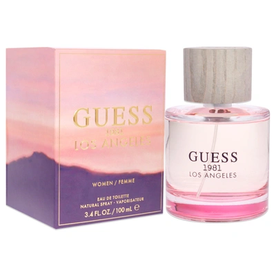 Shop Guess 1981 Los Angeles For Women 3.4 oz Edt Spray In Red