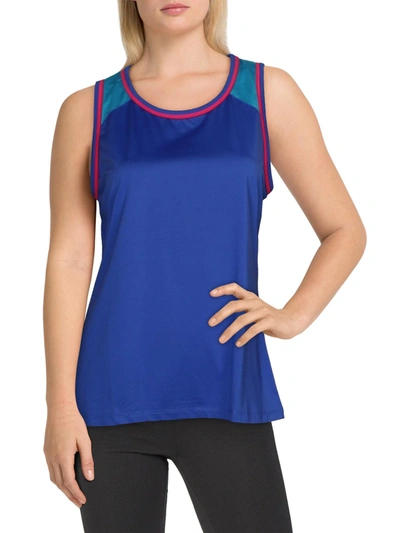 Shop Fila Sweetspot Womens Tennis Fitness Tank Top In Blue