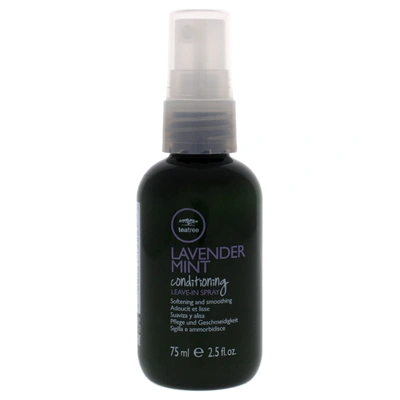 Shop Paul Mitchell Tea Tree Conditioning Leave-in Spray - Lavender Mint For Unisex 2.5 oz Hair Spray In Silver