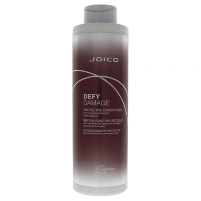 Shop Joico Defy Damage Protective Conditioner For Unisex 33.8 oz Conditioner In Black