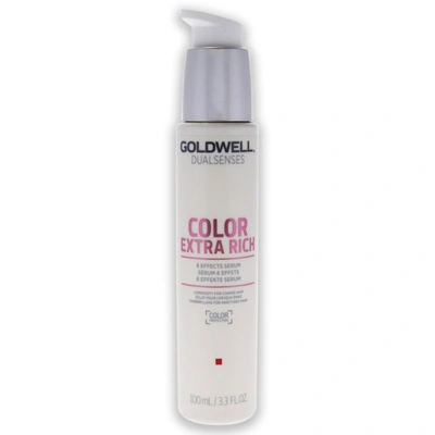 Shop Goldwell Dualsenses Color Extra Rich 6 Effects Serum For Unisex 3.3 oz Serum In Pink