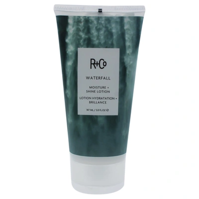Shop R + Co Waterfall Moisture And Shine Lotion For Unisex 5 oz Lotion In Green