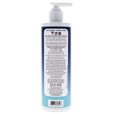 Shop Pacifica Coconut Cream Body Wash For Unisex 12 oz Body Wash In Blue