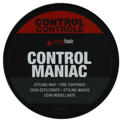 Shop Sexy Hair Control Maniac Wax For Unisex 2.5 oz Wax In Black