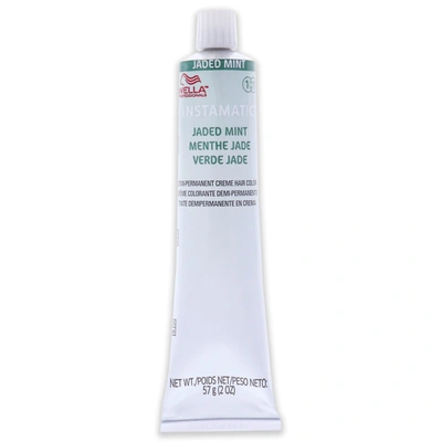 Shop Wella Instamatic By Color Touch Demi-permanent Hair Color - Jaded Mint For Unisex 2 oz Hair Color In White