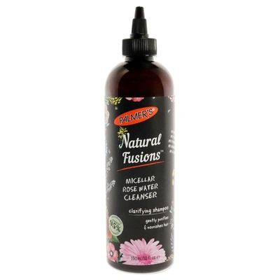 Shop Palmers Natural Fusions Micellar Rose Water Cleanser Clarifying Shampoo For Unisex 12 oz Shampoo In Silver
