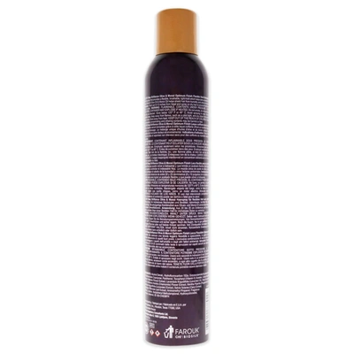 Shop Chi Deep Brilliance Optimum Flexible Hold Hair Spray For Unisex 10 oz Hair Spray In Black