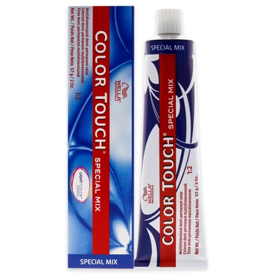 Shop Wella Color Touch Special Mix Demi-permanent Color - 0 00 Clear Tone For Unisex 2 oz Hair Color In Blue