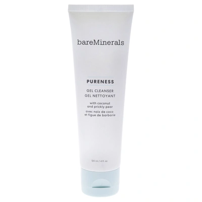 Shop Bareminerals Pureness Gel Cleanser Coconut And Prickly Pear For Unisex 4 oz Cleanser In Silver