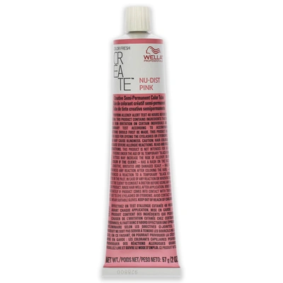Shop Wella Color Fresh Create Semi-permanent Color - Nudist Pink For Unisex 2 oz Hair Color In Silver