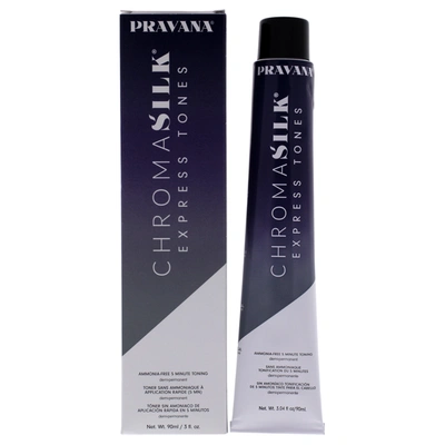 Shop Pravana Chromasilk Express Tones - Violet For Unisex 3 oz Hair Color In Black