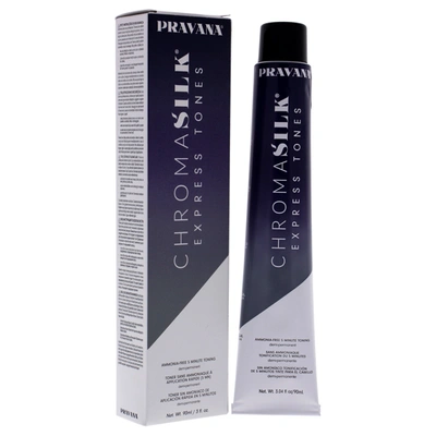 Shop Pravana Chromasilk Express Tones - Violet For Unisex 3 oz Hair Color In Black